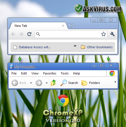 windows chrome xp google v2 visual screenshot installation file
